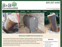 Tablet Screenshot of bb-environmentalinc.com